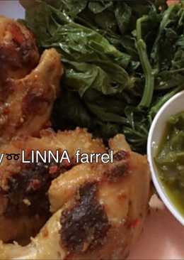 Ayam bakar teflon bumbu padang