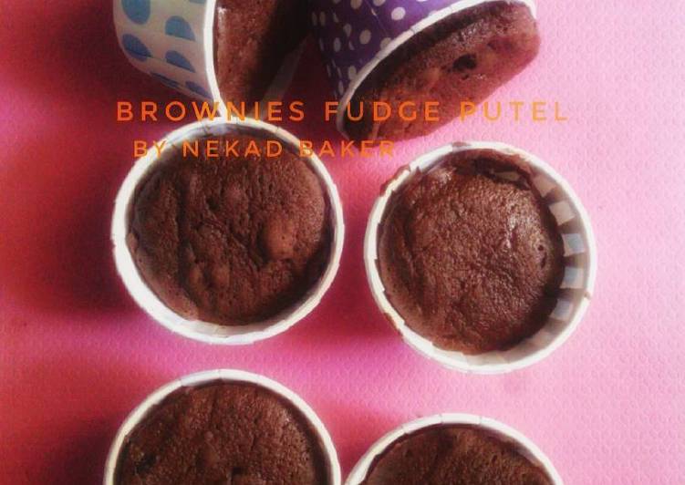 gambar untuk cara membuat Brownies Fudge in cup (Putel)
