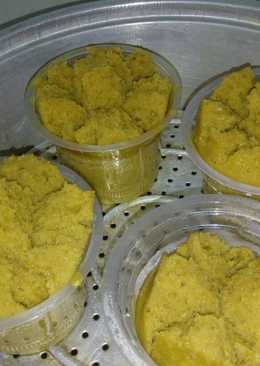 Bolu gula aren kukus merekah sumringah