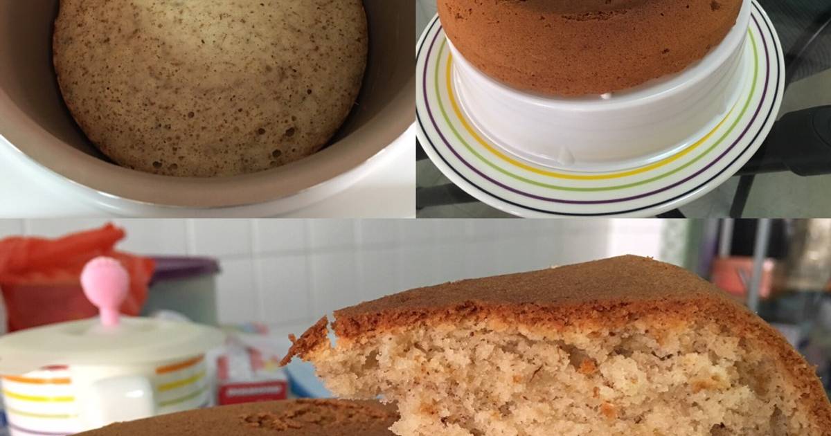 Resep Banana Cake in Rice Cooker