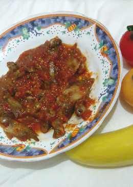 Sepat baby Sambal Balado