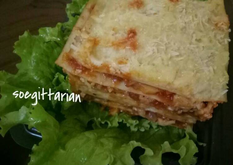 resep makanan Chicken Veggies Lasagna