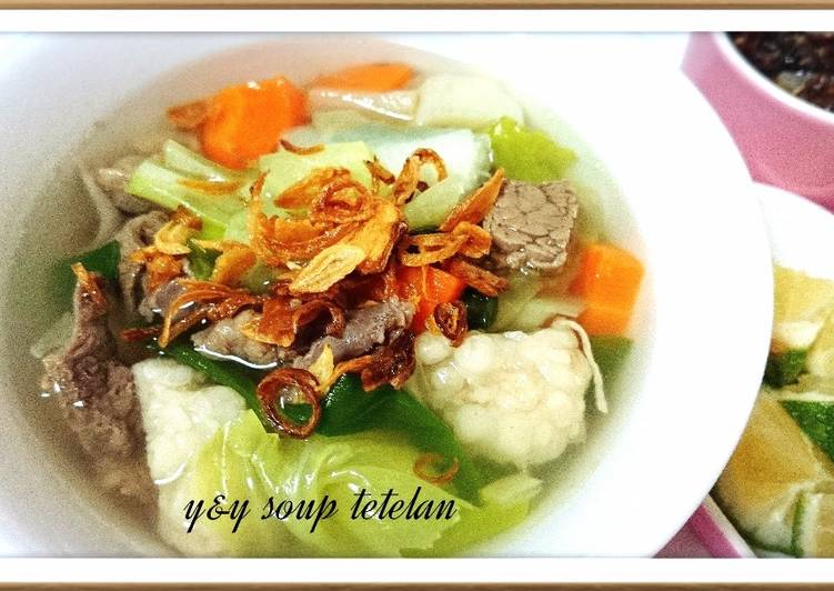  Resep Soup tetelan sapi bening oleh yNy Cookpad