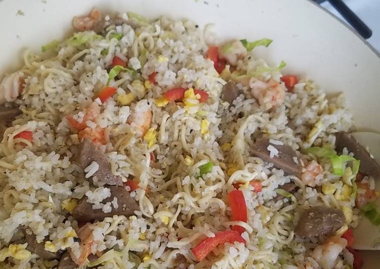 resep masakan Nasi Goreng Teri Giling Gurih Enaaaaak