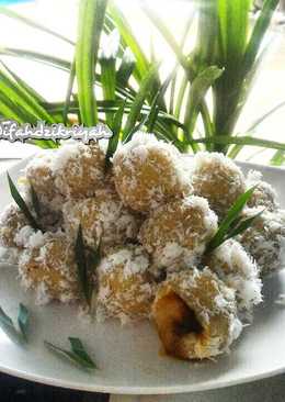 Kue klepon ubi manis