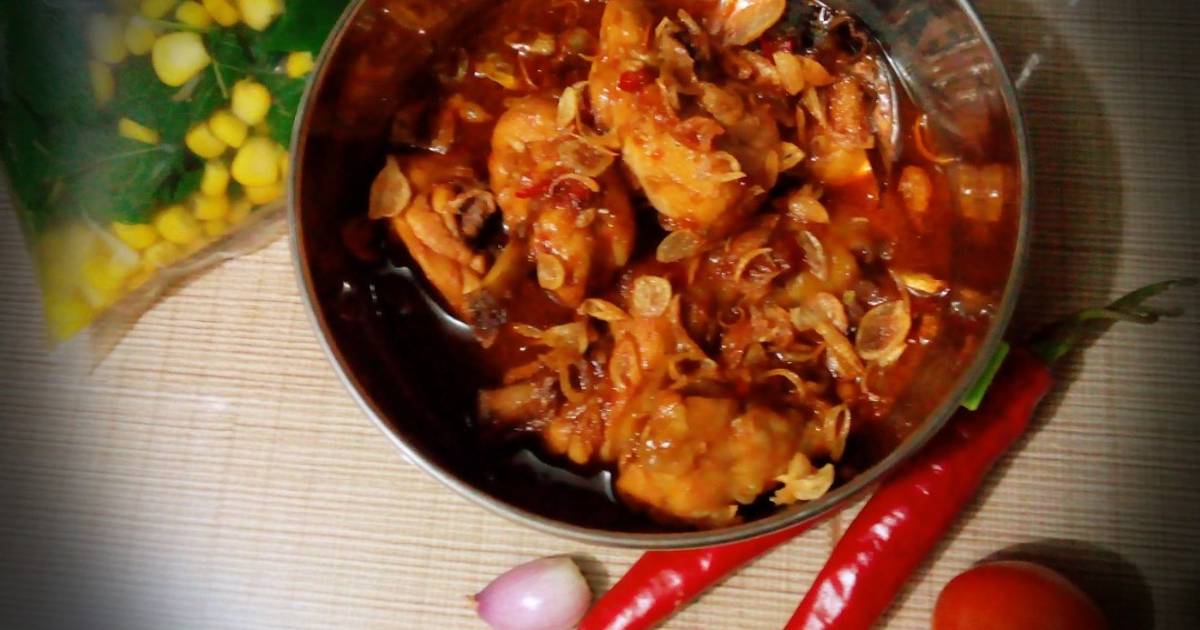 Resep Ayam bumbu kecap praktis enak ala D Sista