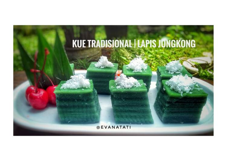 Kue Tradisional Lapis Jongkong foto resep utama