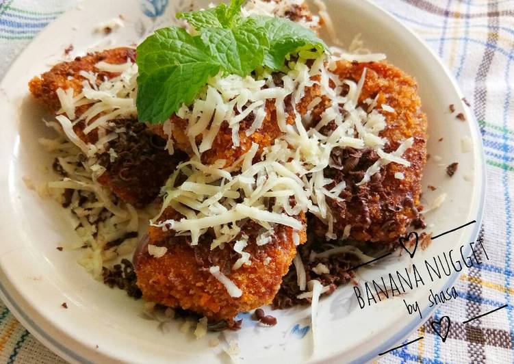 Resep Nugget Pisang Kepok Coklat Keju Crispy Di Luar Dan