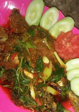 Ikan Salem masak Daun kemangi