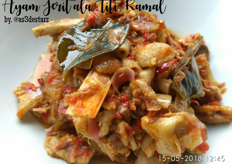 Ayam Jerit ala Titi Kamal #BikinRamadanBerkesan