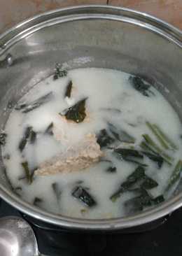 Olahan sawi (Sayur bobor sawi)