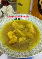 Ayam kuah kunyit/masak kunyit/ bong kiong kai