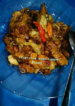 Rica-rica Ayam Tempe