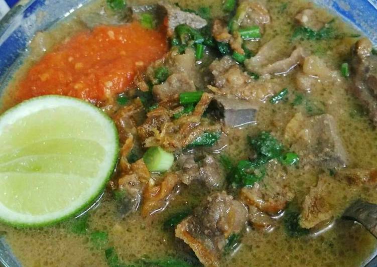 Resep Coto Makassar endess tanpa santan & tanpa air cucian beras