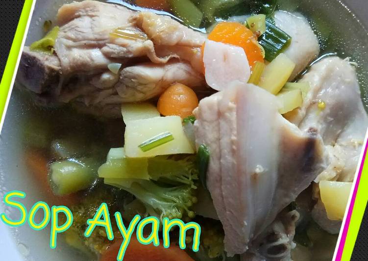 Resep Sop Ayam Brokoli Kiriman dari Bunda Alya