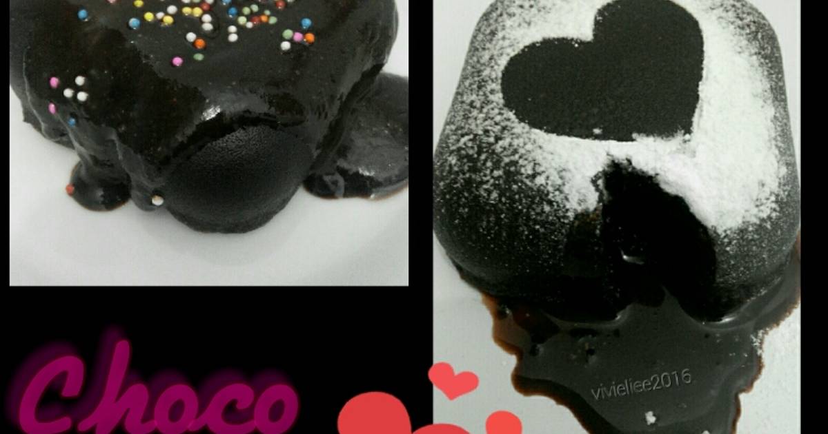 Resep Choco Lava (no mixer)