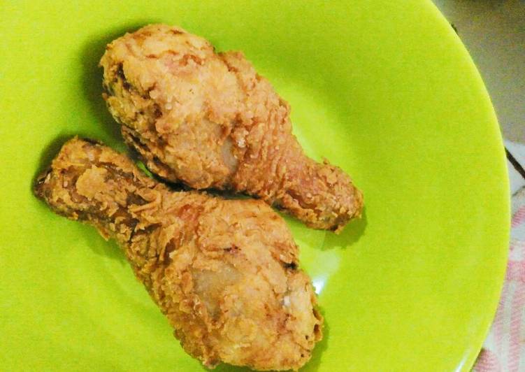 cara membuat Ayam Goreng Crispy KFC