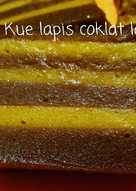 Kue Lapis Coklat Labu