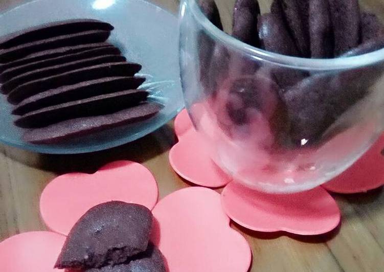 resep lengkap untuk Lidah Kucing Coklat