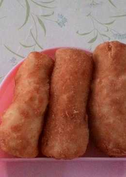 Dadar gulung isi sosis goreng