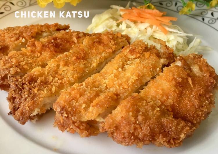 bahan dan cara membuat Chicken Katsu