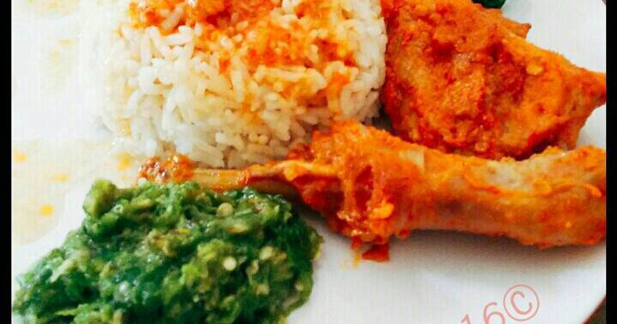 Resep Nasi Padang dengan Rendang Ayam Kampung ala NFZulfa