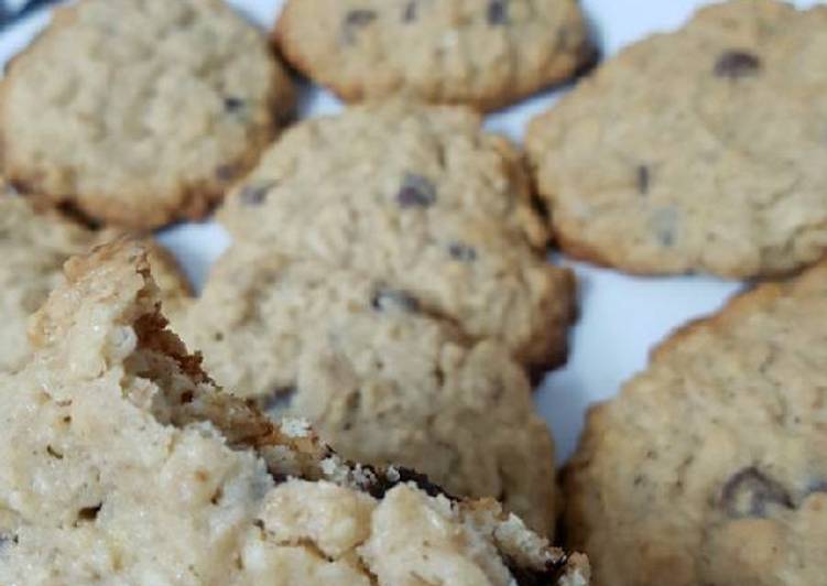 bahan dan cara membuat Oatmeal / Havermut Cookies/ Lacta Cookies ala Dapur Dina