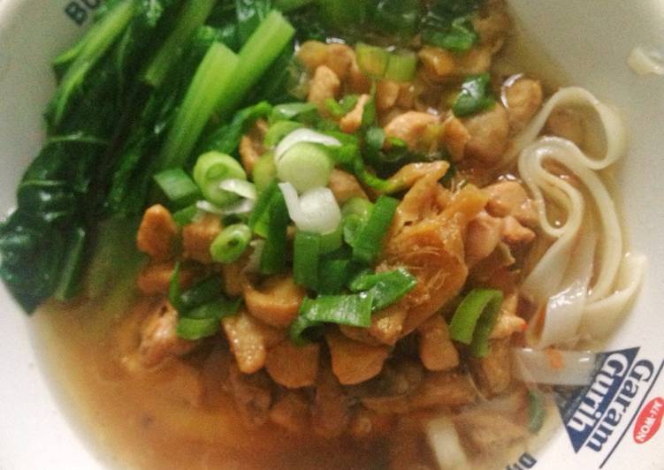 resep makanan Mie Ayam Jamur Homemade