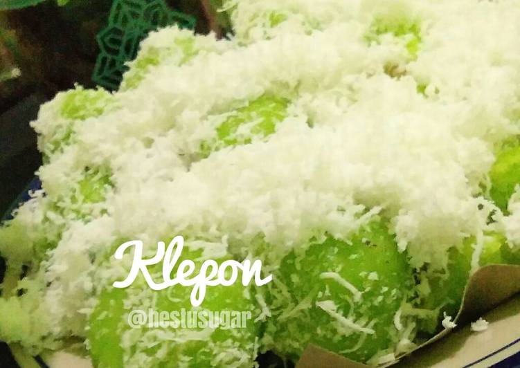 gambar untuk resep Klepon (#pr_jajananpasar)