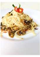 Spagetti kerang mudah dan cepat (spagetti vongole)