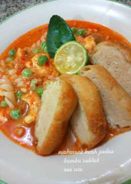 Makaroni Kuah Pedas bumbu Seblak #pekaninspirasi