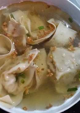 Wonton soup udang ayam