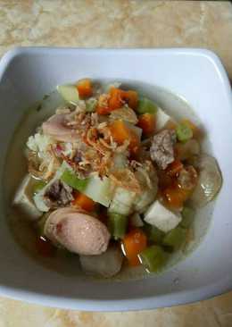 Sop Bening Daging Sapi Simple #KitaBerbagi