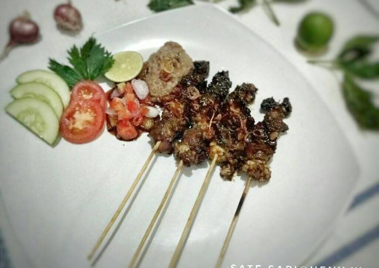 resep masakan Sate sapi #kita berbagi