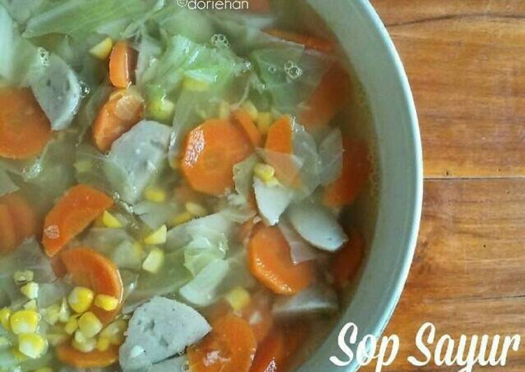 resep Sop Sayur Bening