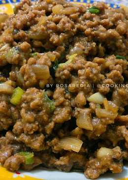 Daging Cincang Lada Hitam (Isi Roti, Bakpao)