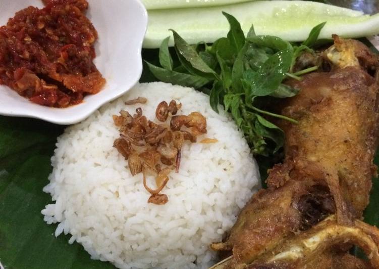  Resep  Nasi Ayam  Kampung Goreng  oleh Stef Jn Cookpad