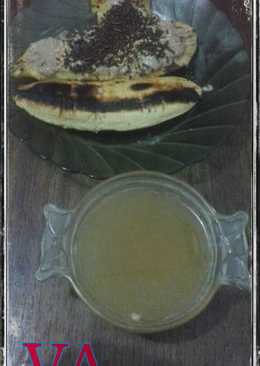 Pisang Bakar KaWiLat (Kacang,Wijen,Cokelat)& Saus Gula Merah