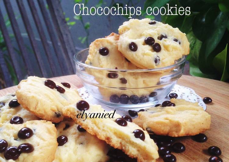 resep masakan Milky chocochips cookies