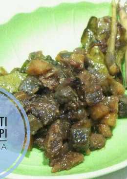 Oseng hati daging sapi manis #KitaBerbagi