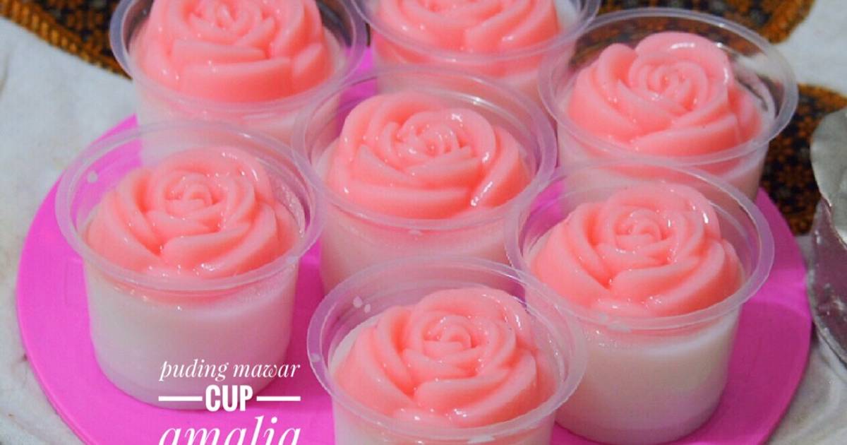 Resep Puding Mawar Cup Oleh Dapur Amalia Irene Cookpad resep puding mawar cup oleh dapur amalia irene cookpad