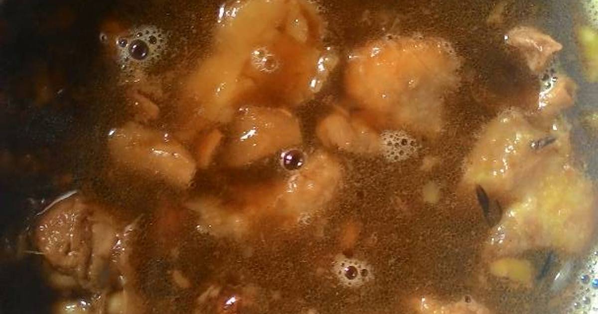 Resep Ayam tauco kuah ala Monika Adhitya Rani