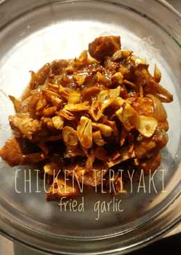 Chicken Teriyaki Fried Garlic Keto #Recook_BoenDy_Ketopad