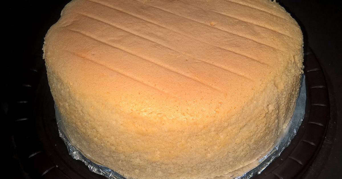Resep Vanilla Sponge Cake Light Moist N Fluffy Resep 3 Telur