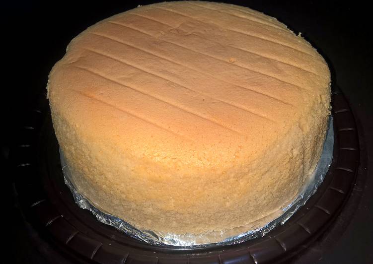 gambar untuk resep Vanilla Sponge Cake (light, moist n fluffy) - resep 3 telur