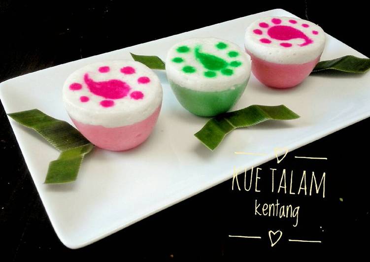 gambar untuk resep makanan Kue Talam Kentang