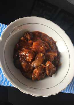 Ati jahe saus tiram pedas