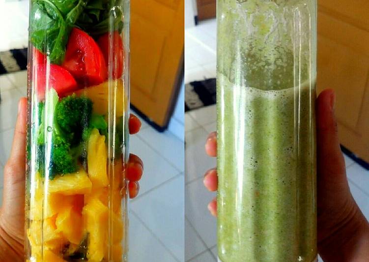 gambar untuk cara membuat Jus Sayur Buah