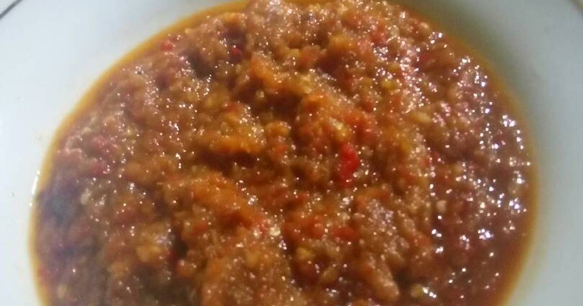 25 resep sambal bumbu rujak enak dan sederhana Cookpad