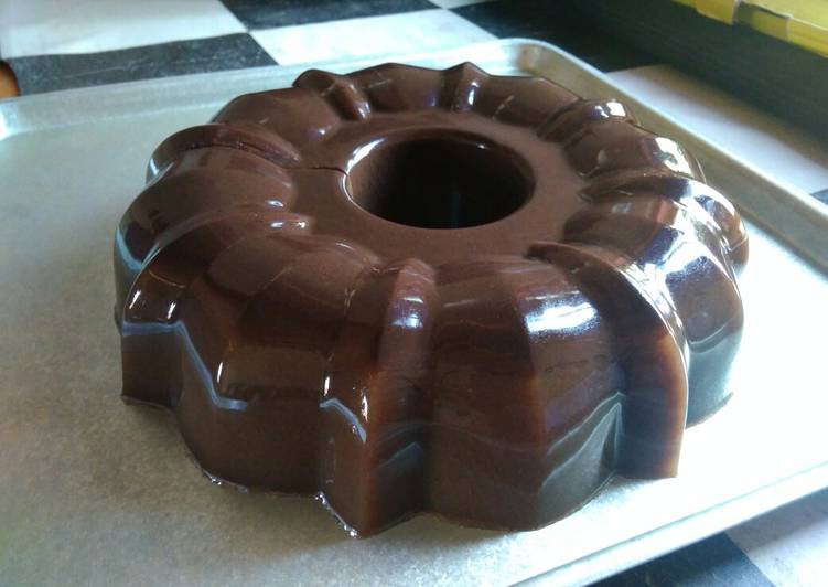 gambar untuk resep makanan Pudding Coklat